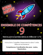French Edition Rocket Series R-09 Alpha, Numeral, Word Development