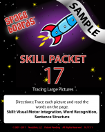 Sample Rocket Series R-17 Tracing Large Pictures